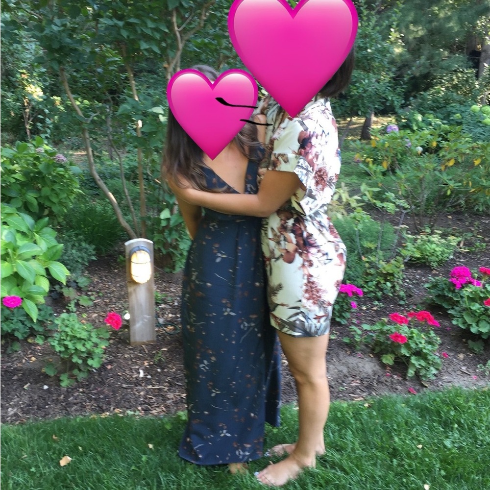 Park & Fifth Navy Floral Maxi Dress - Picture 6 of 6